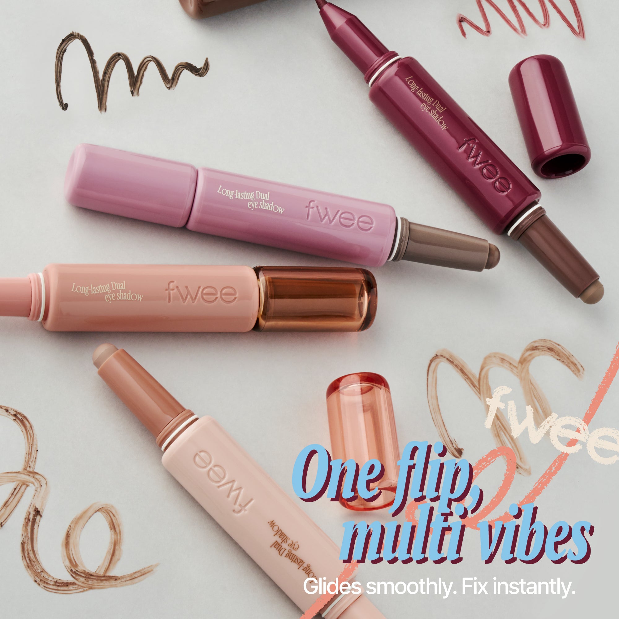 Long-Lasting Dual Coloring Stick Eye Shadow